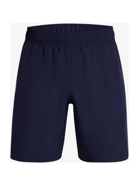 Spodenki Under Armour Woven Wordmark noc S niebieska