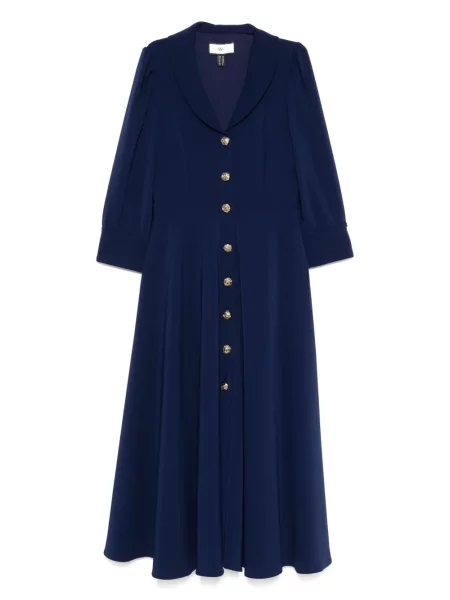 Rochie midi Nissa până la genunchi de costum albastru
