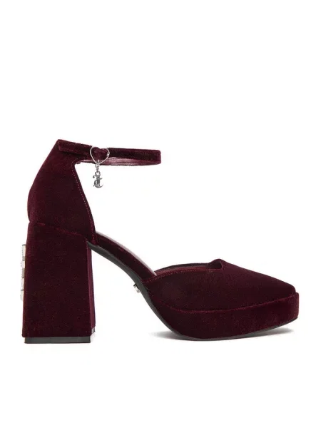 Czółenka Juicy Couture bordowa