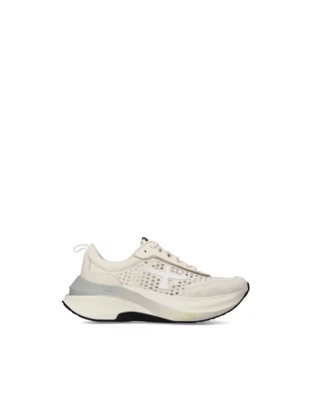 Sneakersy Premiata skórzane beżowe