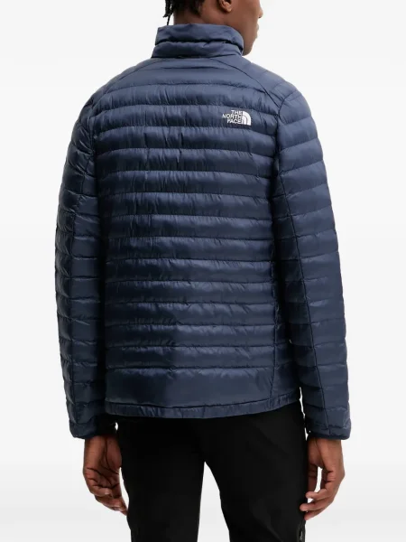 Geacă The North Face cu imagine albastru