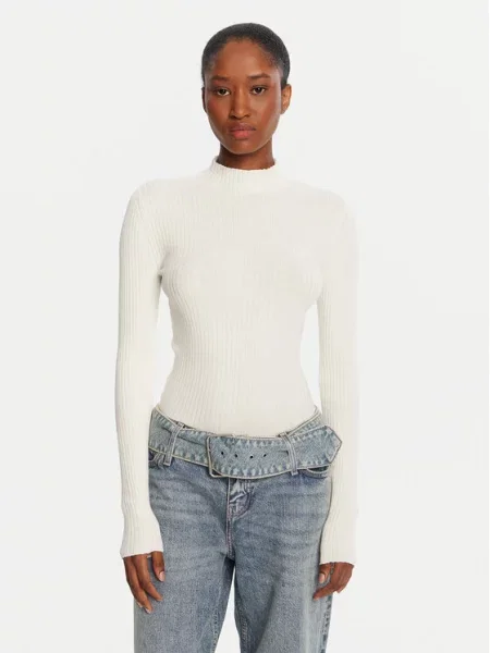 Hugo Blue Sweter Sarmie blau biały