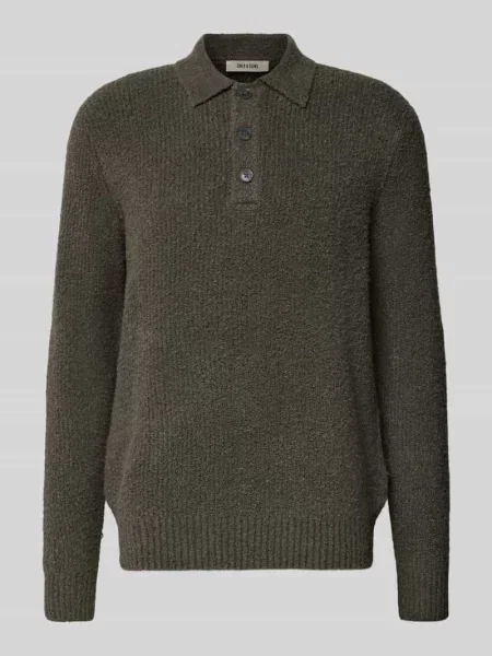 Sweter z kołnierzykiem polo Only & Sons