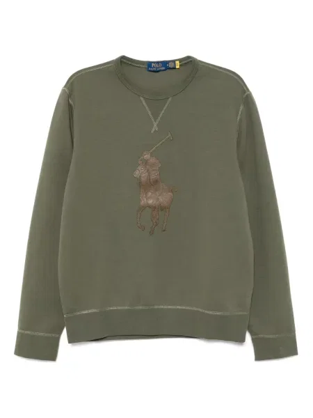 Класическа вълнена риза Polo Ralph Lauren зелено