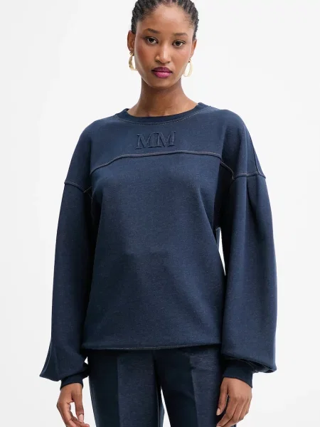 MM bluză MOGOL bleumarin cu imprimeu