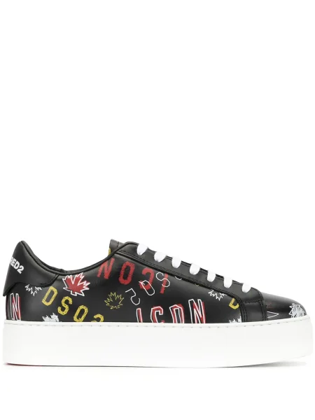 Sneakerși Dsquared2 cu imagine