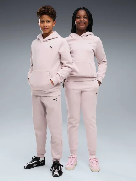 Дитячі Спортивні штани PUMA Ess Elevated Sweatpants Fl комбінований верх рожевий