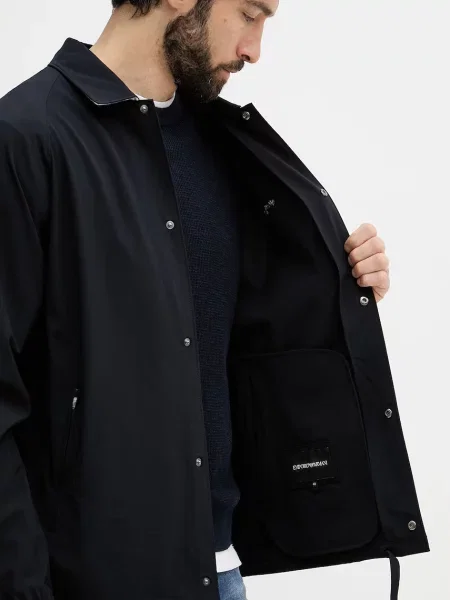 Emporio Armani демісезонна куртка з віскозою