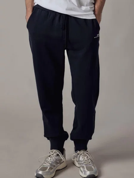 OWN Off With Nature Kalhoty Joggers Felpati tmavě modrá