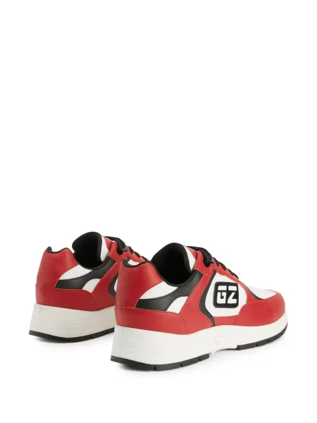 Sneakersy Giuseppe Zanotti Runner czerwone
