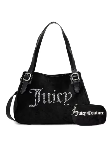 Шопинг чанта Juicy Couture черно
