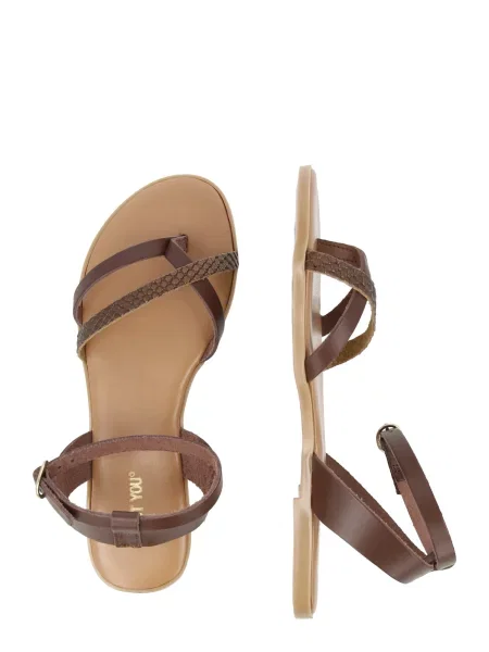 ABOUT YOU Flip-flops Alessia închis maro