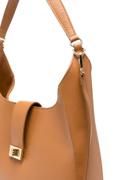 Δερμάτινη τσάντα shopper Adrianna Feretti