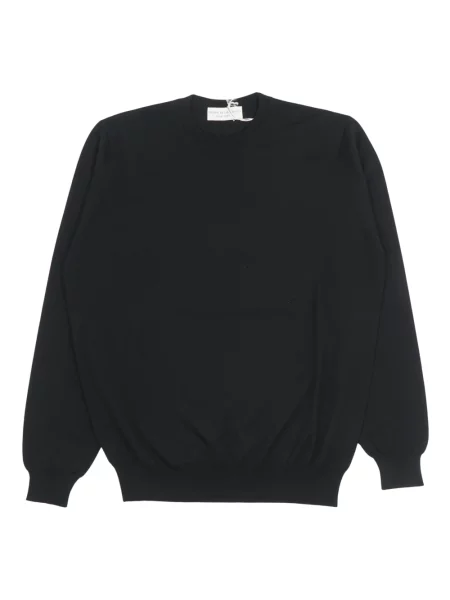 Sweter wełniany Filippo De Laurentiis wełniany czarny