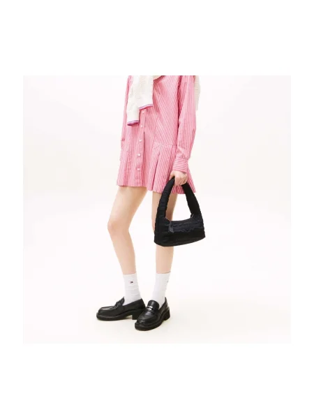 Geanta crossbody Tommy Jeans negru