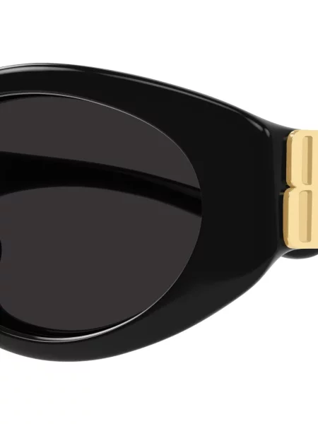 Sunčane naočale Balenciaga Eyewear s autogramom crna