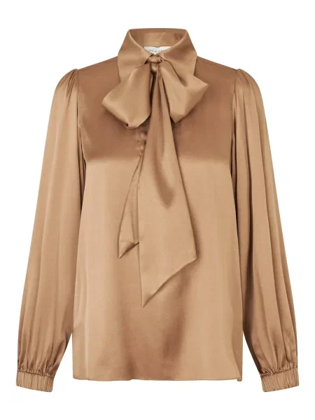 Dea Kudibal Bluză Kikkidea deschis maro