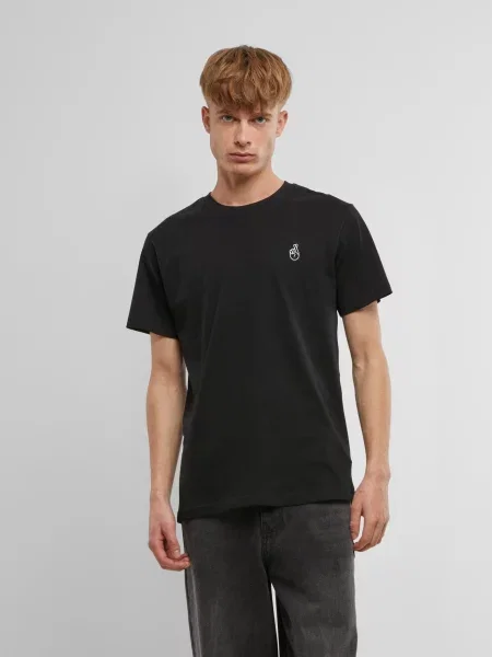 Mister Tee Tricou negru alb