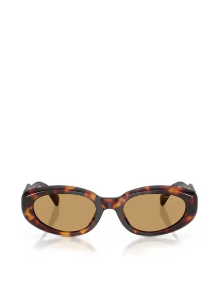 Слънчеви очила Miu Miu Eyewear кафяво