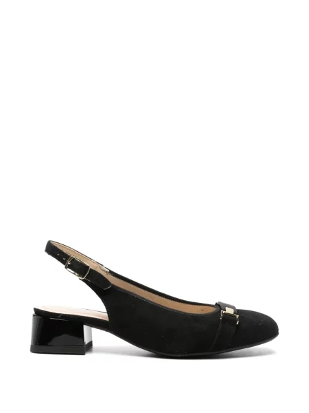 Pantofi cu toc Ara cu cataramă slingback negru