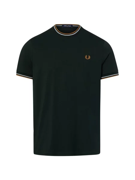 Fred Perry Koszulka Mężczyźni S zielony