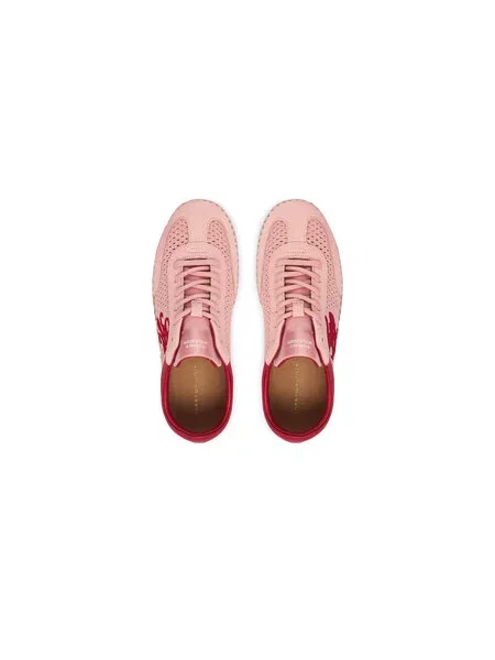 Espadrile Tommy Hilfiger Th Heritage Rope Sneaker ružičasta