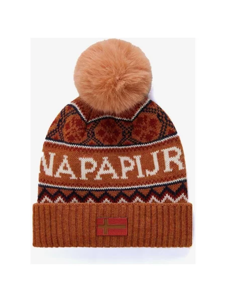 Czapka Napapijri Souisa brązowy