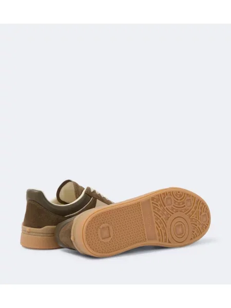 Szarvasbőr sneaker Valentino Garavani zöld