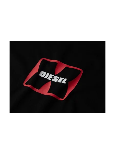 Majica Diesel kratki rukavi crna