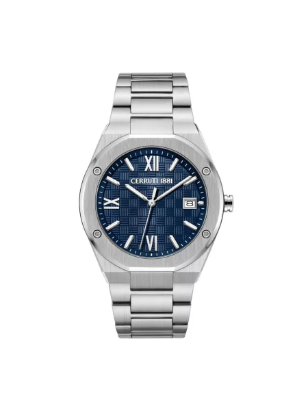 CERRUTI Analogové hodinky Date watch Lecco stříbrná