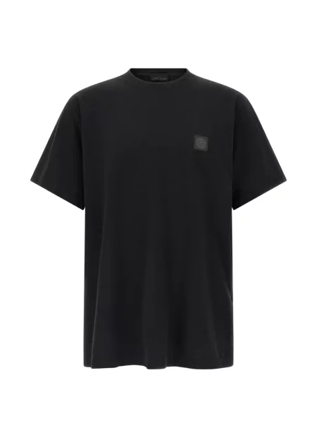 Tricou Stone Island cu strasuri negru