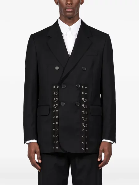 Двуреден блейзър Simone Rocha черно