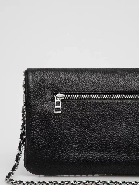 Kožená kabelka ZADIG&VOLTAIRE černá