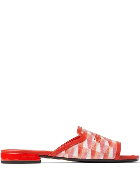 Papuci Jimmy Choo cu imagine roșu