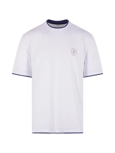 Tričko Brunello Cucinelli bílé