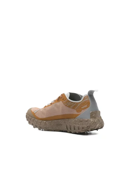 Sneakersy Norda brązowe