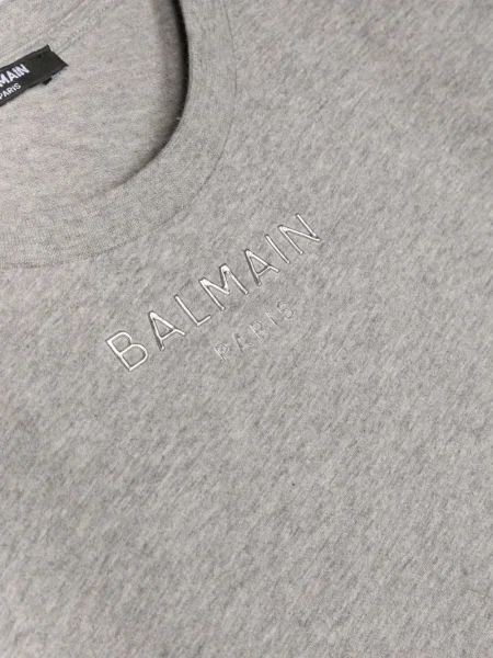 Dětské tričko Balmain šedé