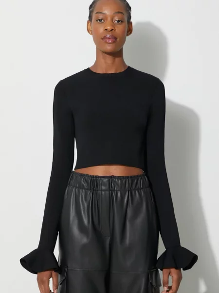 JW Anderson pulover femei light negru