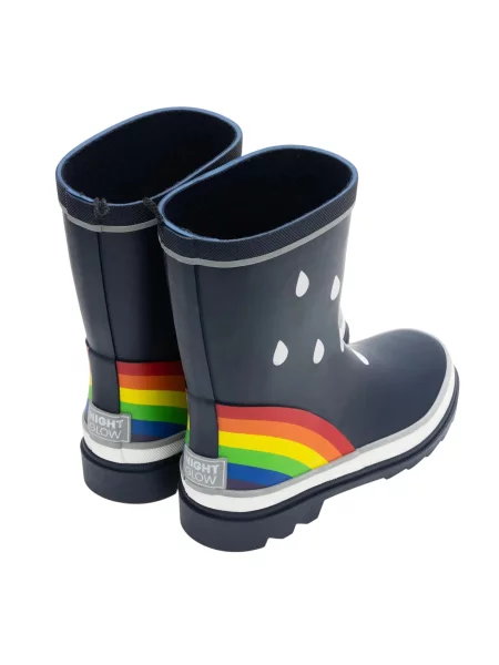 Kalosze Dla Dzieci Mudplay III Rainbow niebieskie