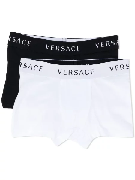 Bokserki dziecięce Versace białe