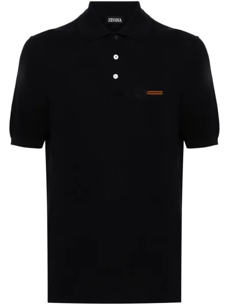 Tricou polo Zegna albastru