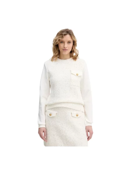 Bukiecik sweter Karl Lagerfeld beżowy