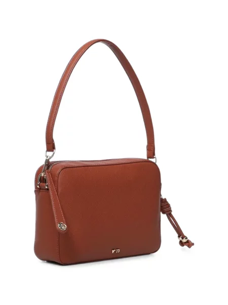 Pántos shopper táska V°73 autogrammal barna