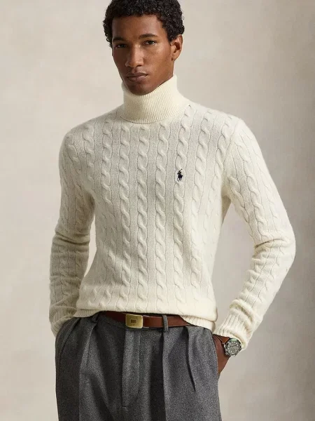 Polo Ralph Lauren Pulover crem bej