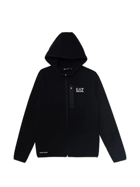 Bluza z kapturem dziecięca Emporio Armani czarna