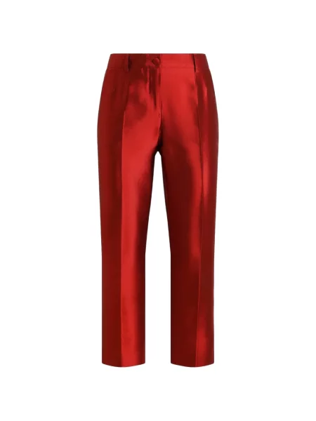 Pantaloni Dolce & Gabbana roșu