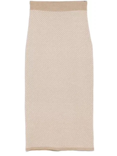 Spódnica midi Fendi do kolan