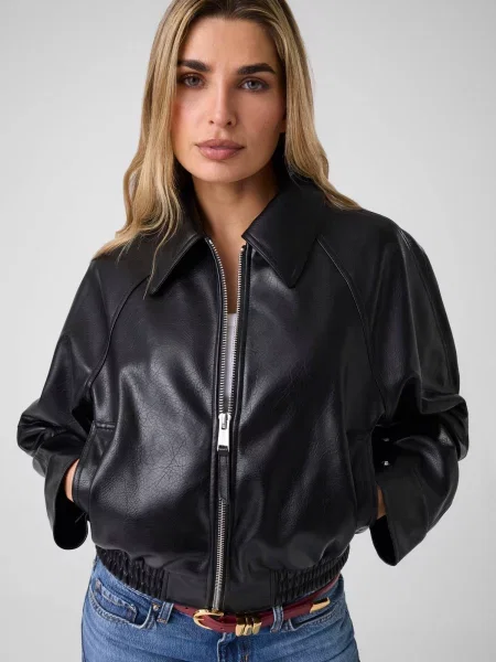 GUESS Geacă Audrine | Relaxed fit negru