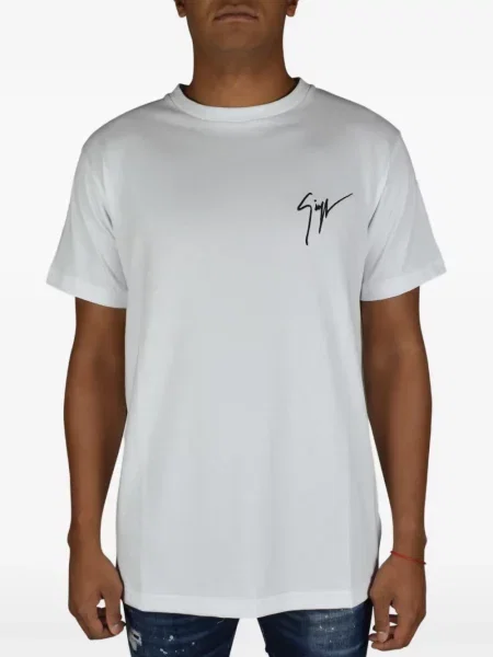 Tricou Giuseppe Zanotti cu autograf alb