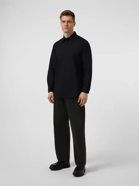 Повседневная рубашка Armani Exchange синяя